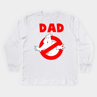 Daddy of Ghostbusters Kids Long Sleeve T-Shirt